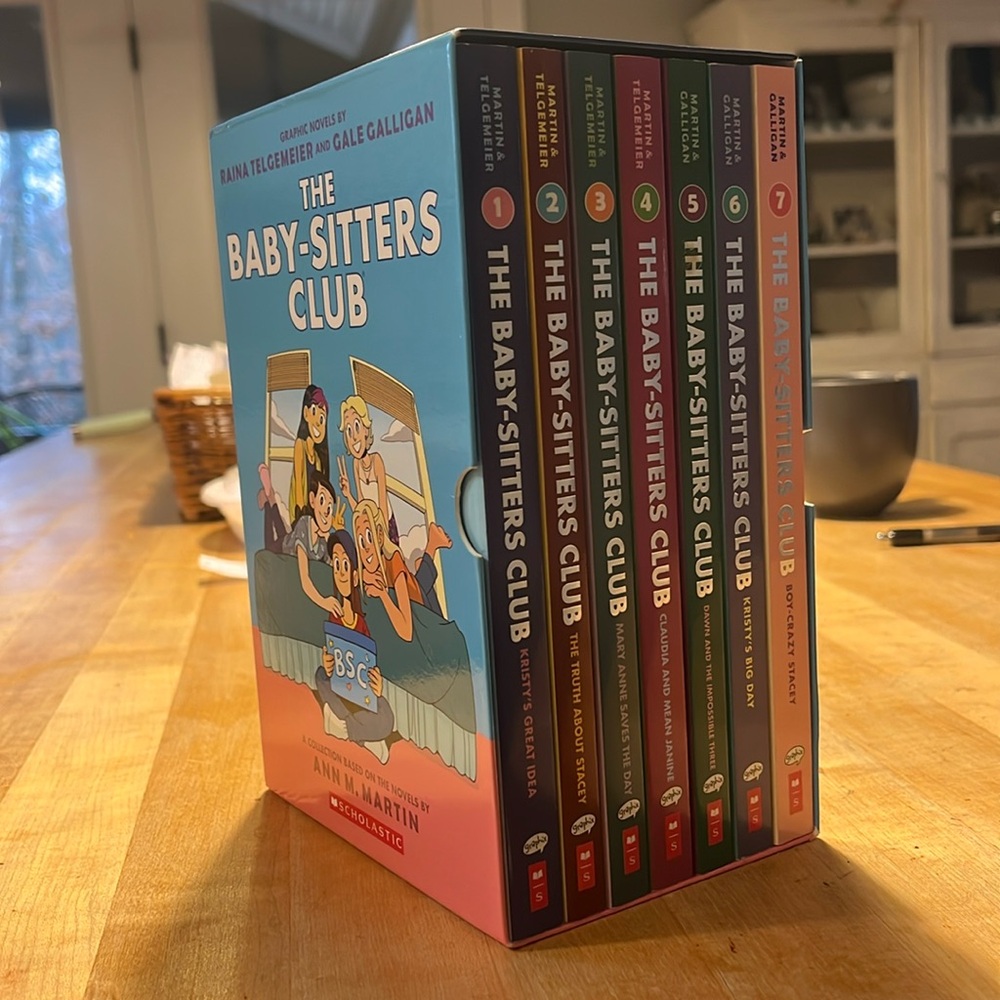 Baby-Sitters Club graphic novels box set 1-7